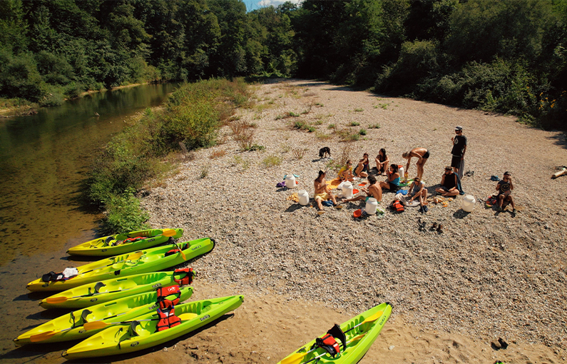 Canoe NaturoKayarc Pause